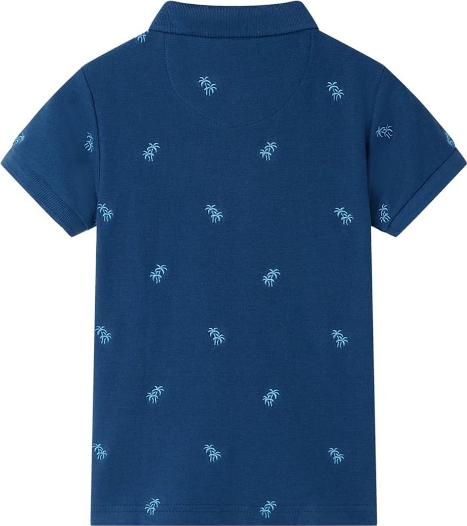 vidaXL Polo per bambini blu scuro 104 Immagine del prodotto 