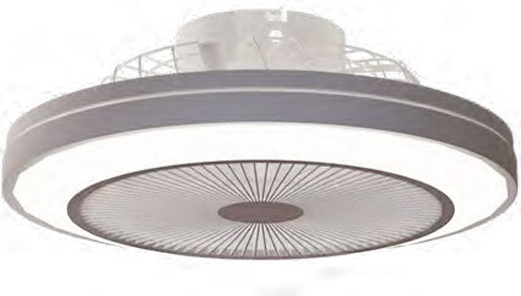 Deckenventilator mit Licht AR5PL50 Weiß 480x480x175mm 3200lm Kalt-/Warmweiß