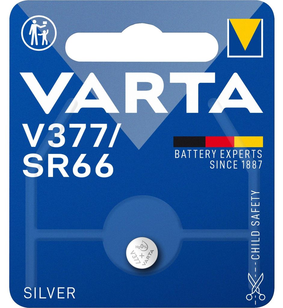 Baterie Varta Watch Cell V377 1.55V 21.0mAh Maloobchodní Obrázek produktu 