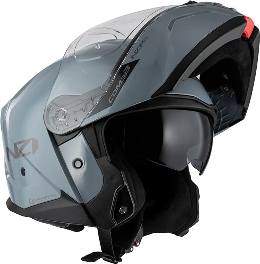 Casque Modulaire Nzi Combi 3 Duo Taille L - Protection Double Écran Sûre - 3