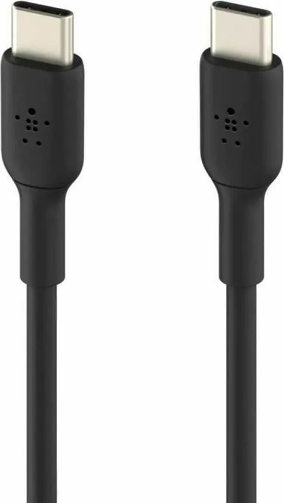 Câble de recharge USB-C Belkin Noir 1 mètre pour Smartphone et Tablette