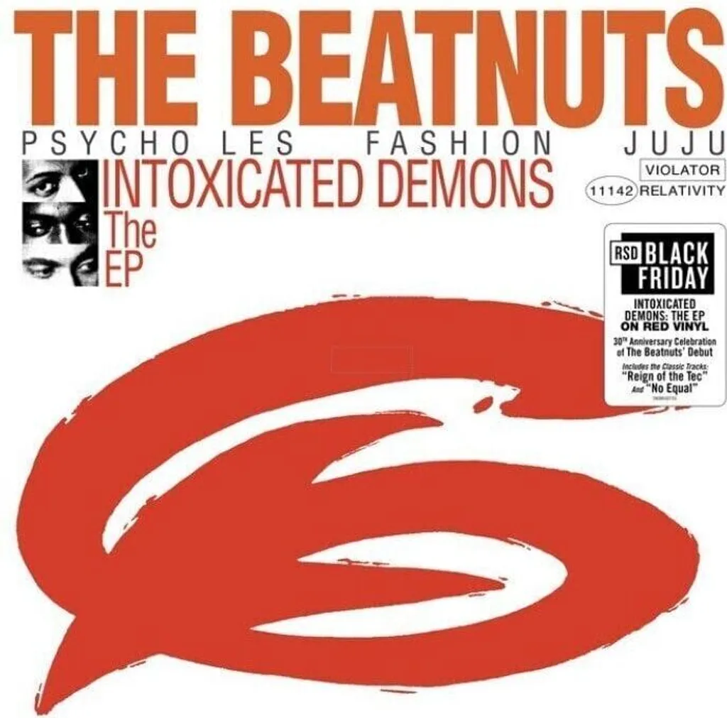 The Beatnuts Intoxicated Demons Vinyle Rouge 12" Réédition de Qualité