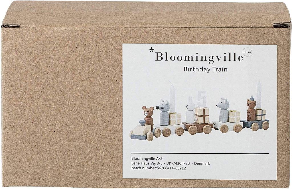 Bloomingville Kerzenhalter Kinder-Geburtstagszug Happy Produktbild 6