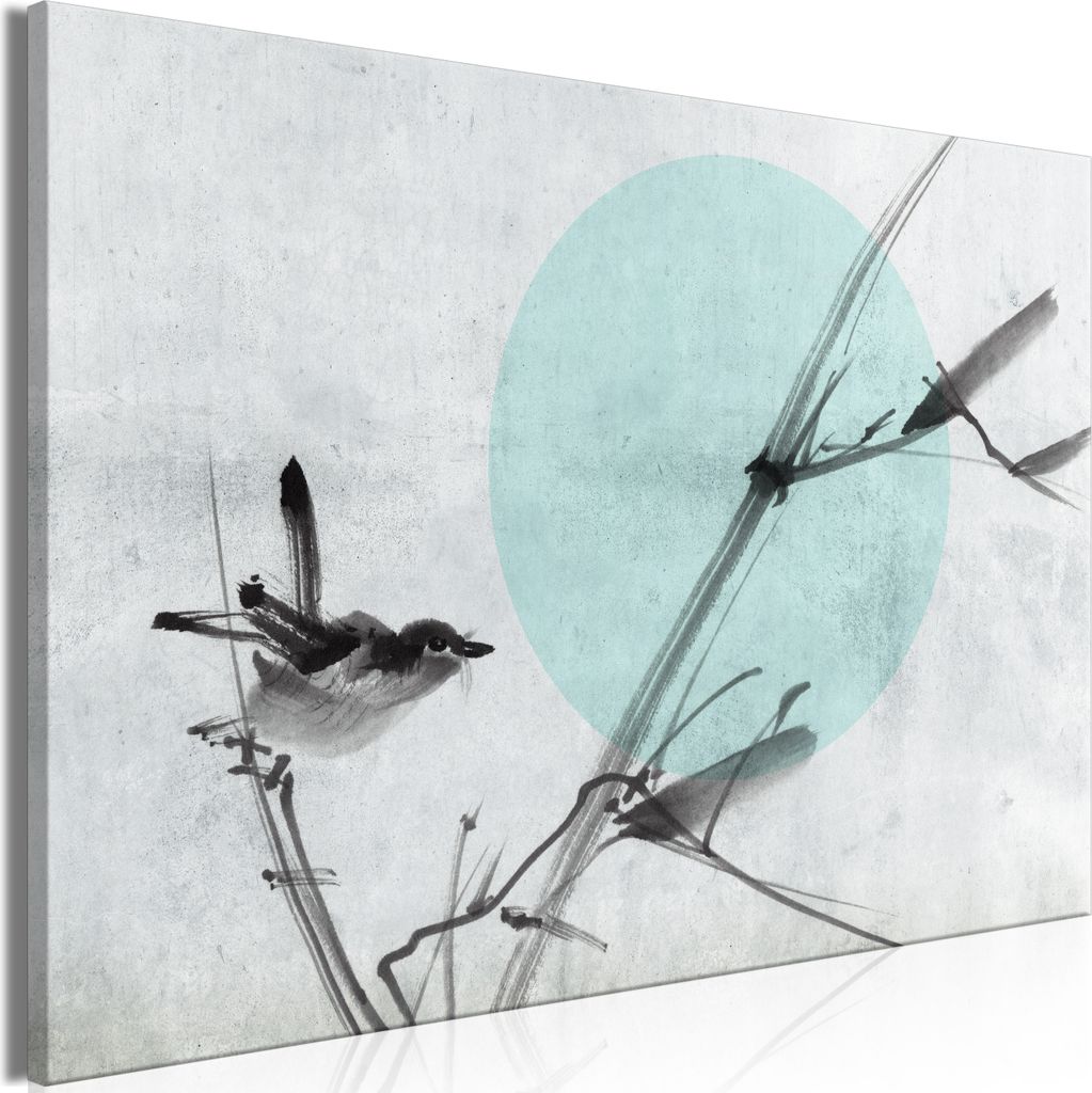 Modernes Wandbild g-C-0366-b-a (120x80 cm) - 1 Teilig Bilder Fotografie auf Leinwand Foto Bild Dekoration Wand Bilder Kunstdruck ABSTRAKT VOGEL