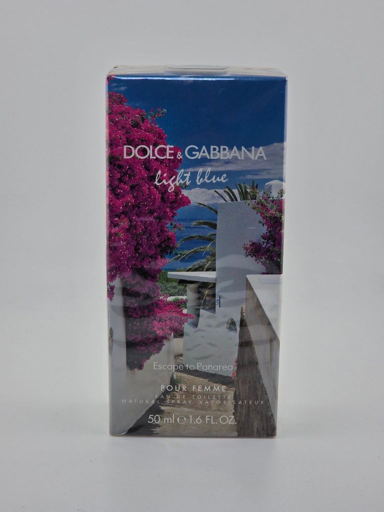 Dolce & Gabbana D&G Light Blue Escape to Panarea Pour Femme Eau de Toilette Spray 50 ml