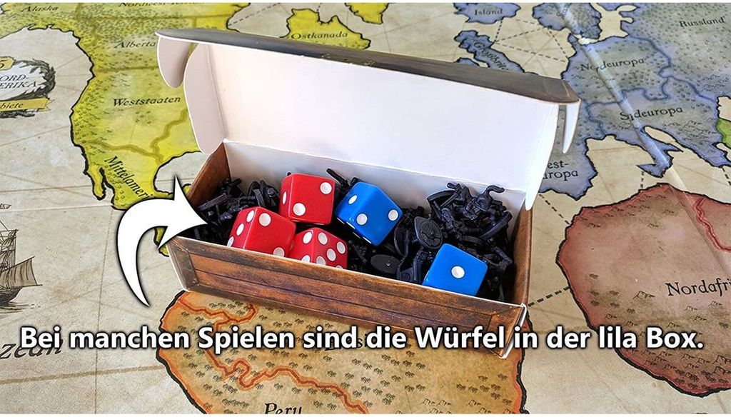 Hasbro Risiko Strategiespiel Brettspiel Gesellschaftsspiel Produktbild 9