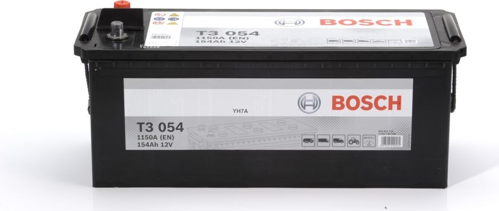 BOSCH Batterie 12 V 154 Ah, Modell 0 092 T30 540, Produktbild 
