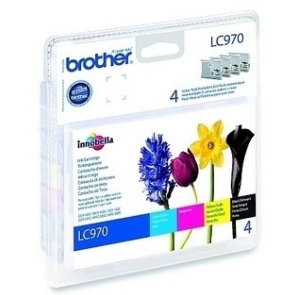 Brother LC-970 Value Pack BK/C/M/Y Produktbild 
