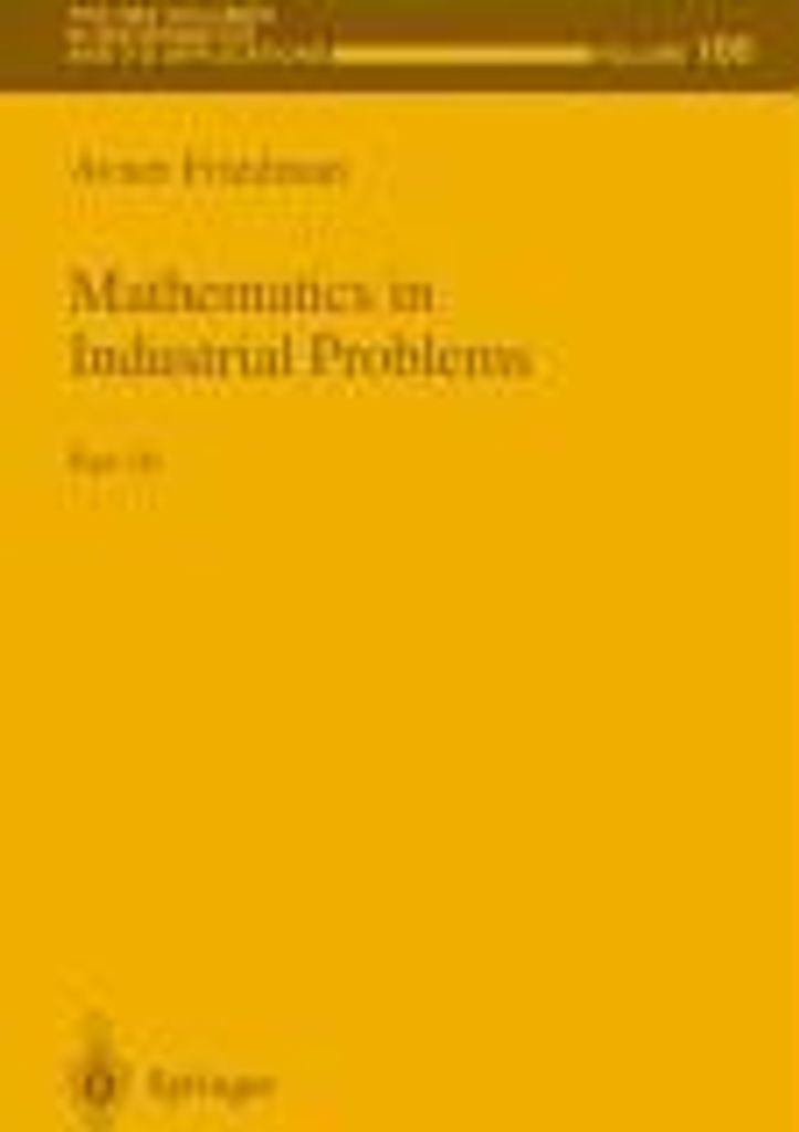 Mathematics in Industrial Problems
