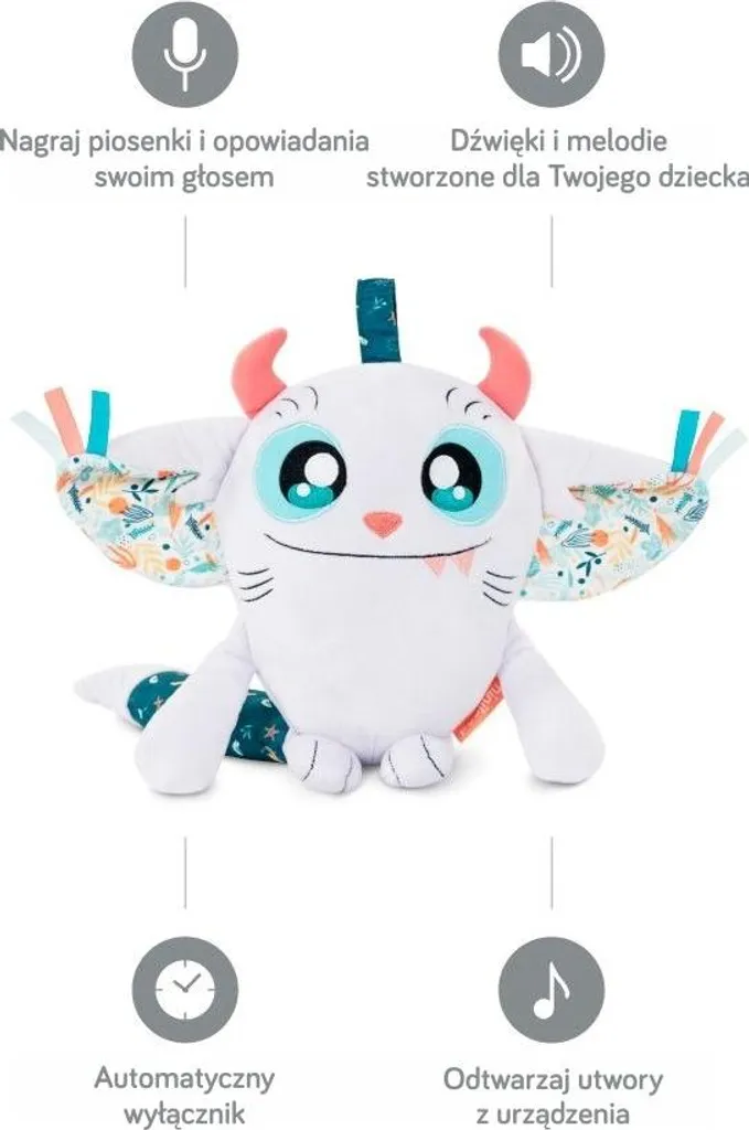 Miniland Ami Teddy Multicolore - Peluche Éducative Sensorielle One Size