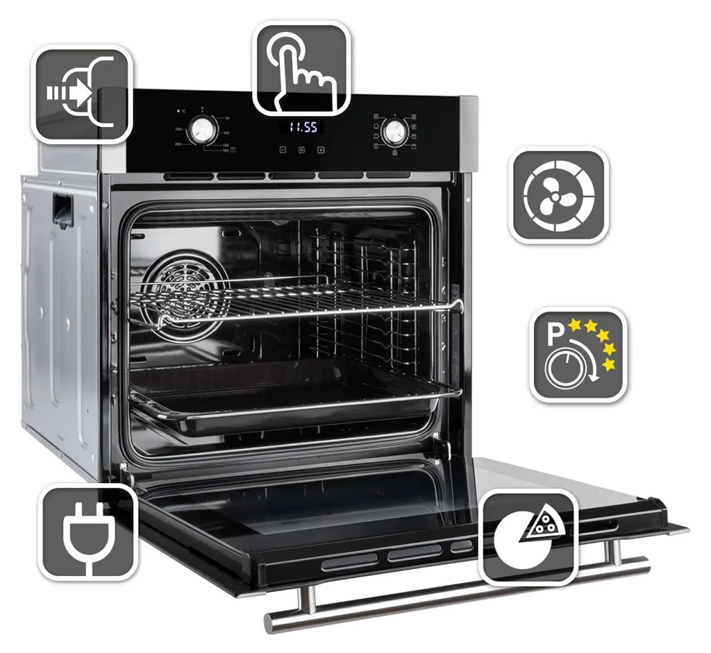 Pack cuisson complet avec four multifonction et table de cuisson 60 cm - 6