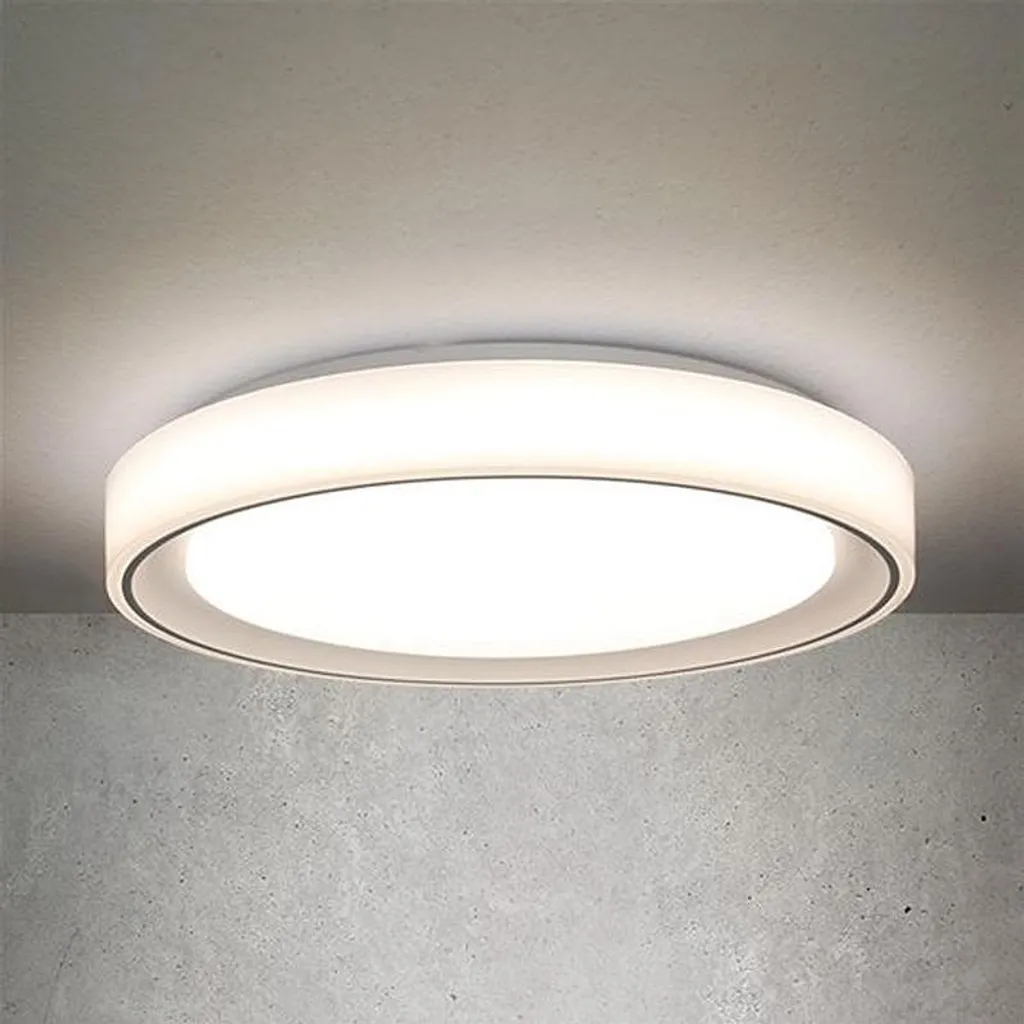 Luminaire de plafond LED commutable RGB et CCT 400mm 36W Blanc