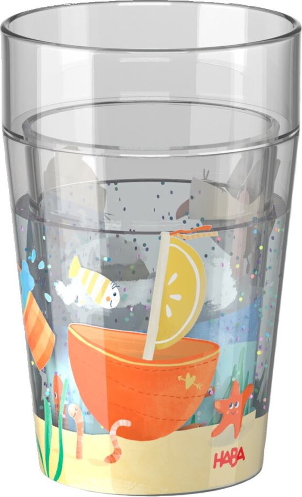 HABA VP_Glitzerbecher, Pinguin