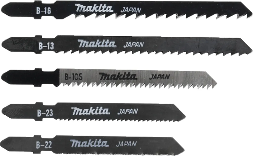 Lame Makita P-83945 per Seghe Alternative: Set 5 Pezzi Multimateriale