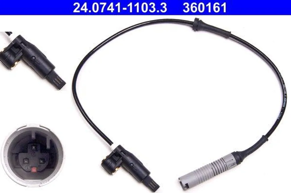 ATE 24.0741-1103.3 Sensore velocità ruota OE 34521165519 compatibile con 3er E36, Z3er E36