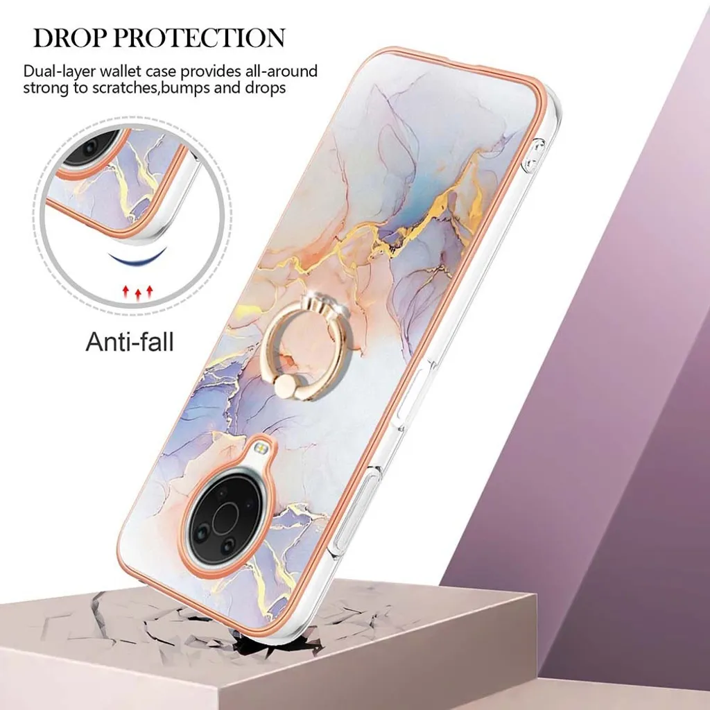 SEAHAI Cover per Nokia G20 / Nokia G10, Custodia Protettiva Ultra Sottile ed Elegante in Silicone TPU Trasparente, Bello Modelli Colorful Cover Antiurto Case - Orso