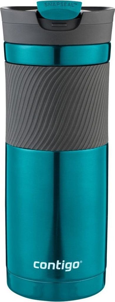 ContiGo! Thermobecher Isolierflasche Byron Snapseal Edelstahl Reisebecher Trinkflasche langlebig
