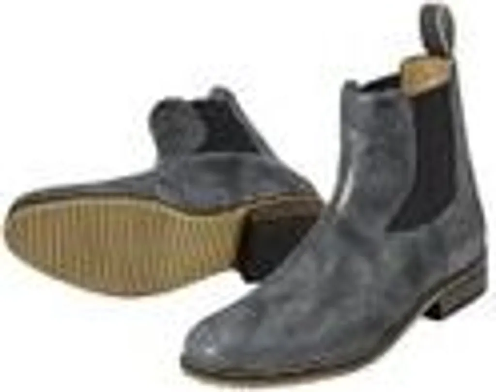 Bottes de trait en cuir véritable gris Busse City 38 d'occasion robuste