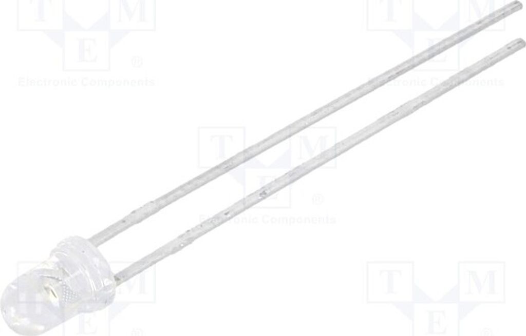 5x LED 3mm 140÷310mcd 45° grün LTL1CHKGKNN LED Dioden THT 3mm