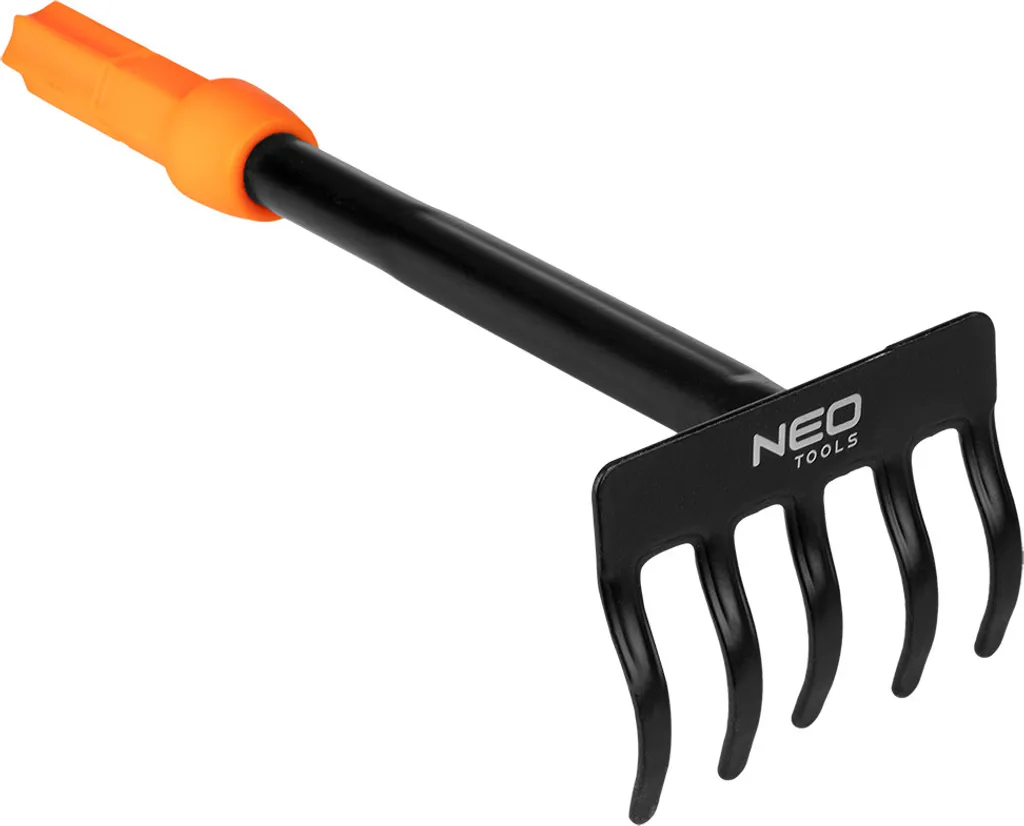 Rastrello Manuale Compatto NEO TOOLS 6 Denti - Acciaio Alta Qualità - 10