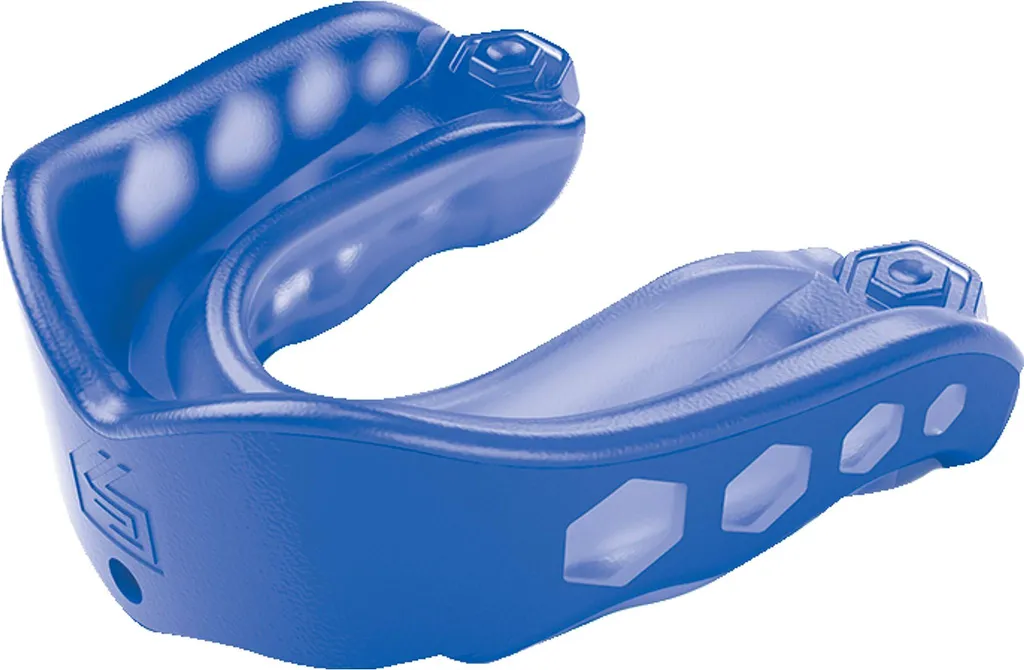 Protège-dents pour rugby et boxe Shock Doctor Gel Max bleu jeunesse