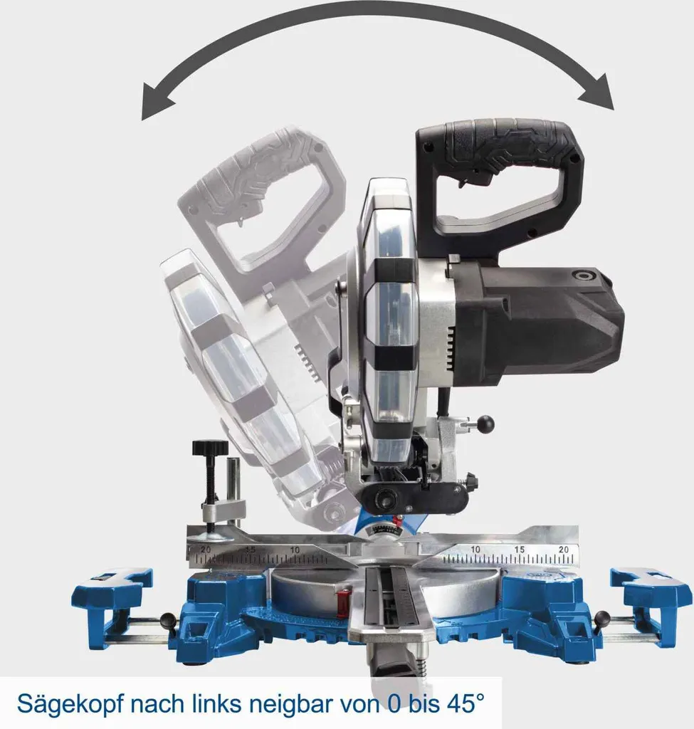 Scie à onglets avec laser Scheppach HM254SPX | Capacité de coupe 340mm - 12
