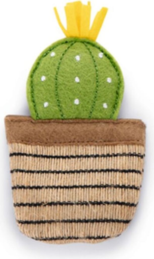 Beeztees Catnip Kaktus Oria - Katzespielzeug - 12x7x2 cm