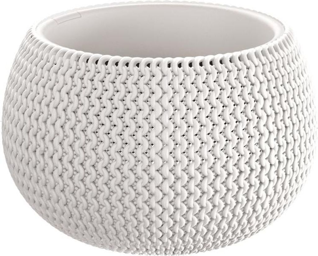 Obal na kvetináč SPLOFY BOWL 2v1 plastový matný d29x19cm Obrázok produktu 