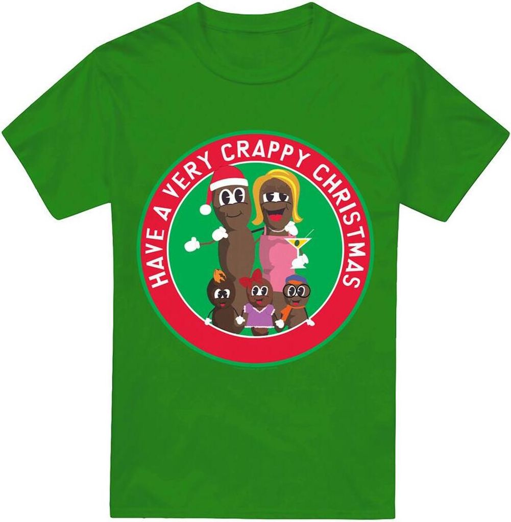 South Park - "Have A Very Crappy Christmas" T-Shirt für Herren TV7191 (XL) (Irisches Grün)