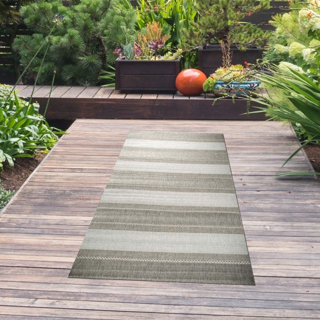 Teppich Sisal Optik Grau Größe - 80 x 150 cm