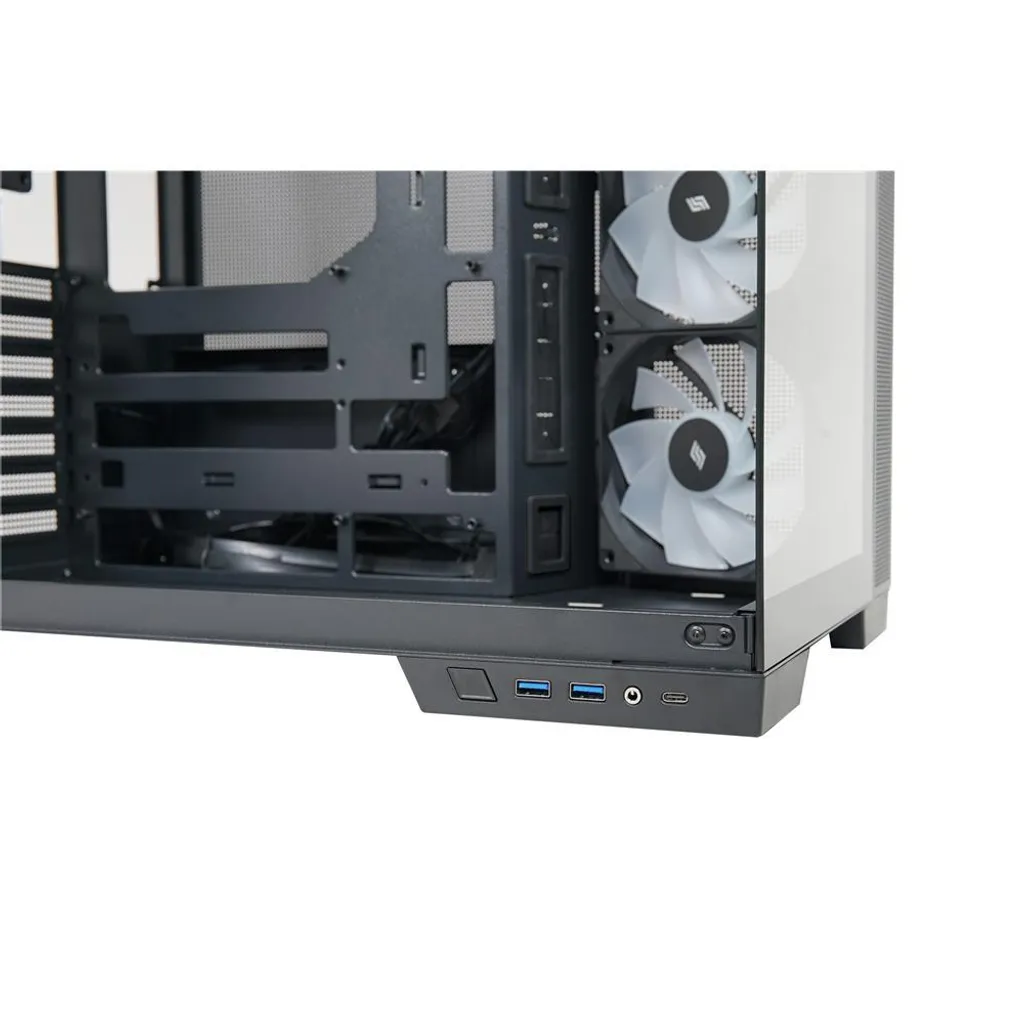 Case PC Silentware View Black: Qualità e Flusso d'Aria Garantito - 5