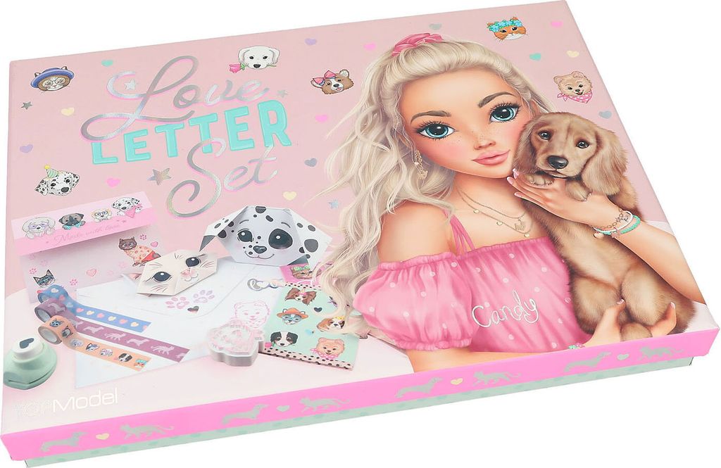 Sada milostných dopisů Top model Kitty a Doggy Obrázek produktu 