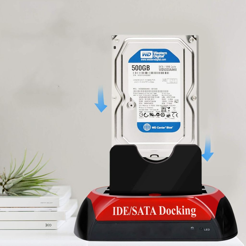 Stacja dokująca HDD 2 dyski twarde USB IDE SATA Stacja Zdjęcie produktu 21