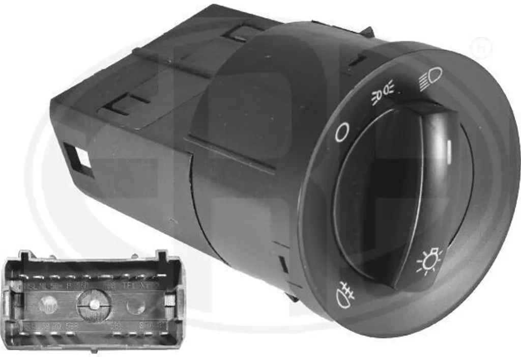 Sélecteur de Phares Noir avec Fonction Antibrouillard pour Polo et Amarok