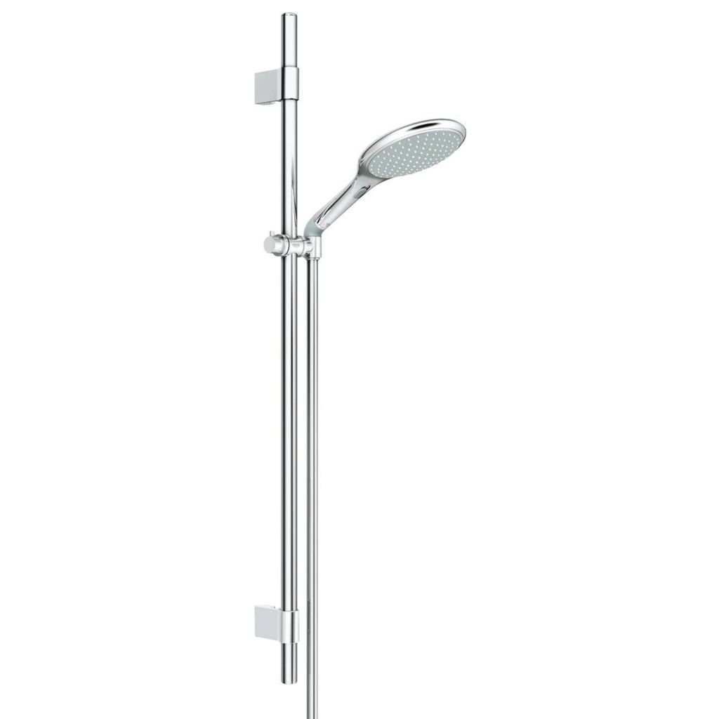 Grohe Brausestangenset RAINSHOWER Handbrause Solo chrom