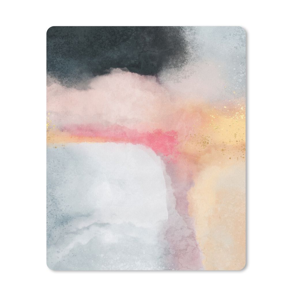 MuchoWow Mauspad Mousepad Malerei - Abstrakt - Design 30x40 cm - Mousepads - Maus Mat - Pad - Mausunterlage - Mausmatten