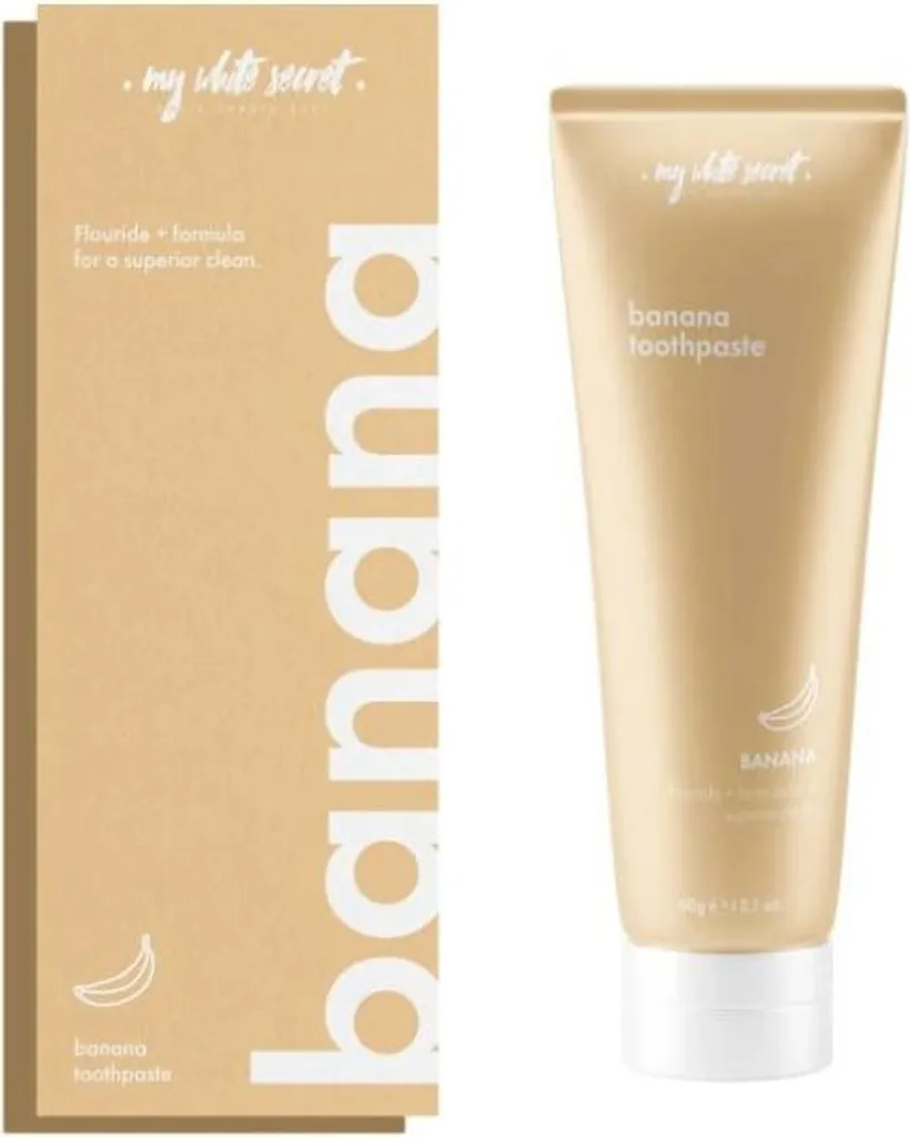 Dentifrice Banane 60g - Soin Dentaire Naturel pour Toute la Famille