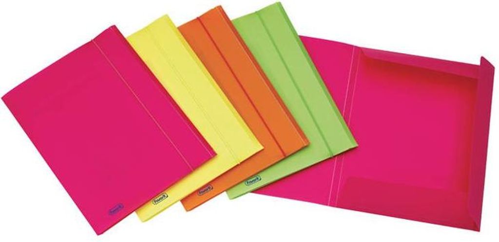 Favorit 400066846 Sammelmappe Polypropylen (PP) Grün, Orange, Pink, Gelb