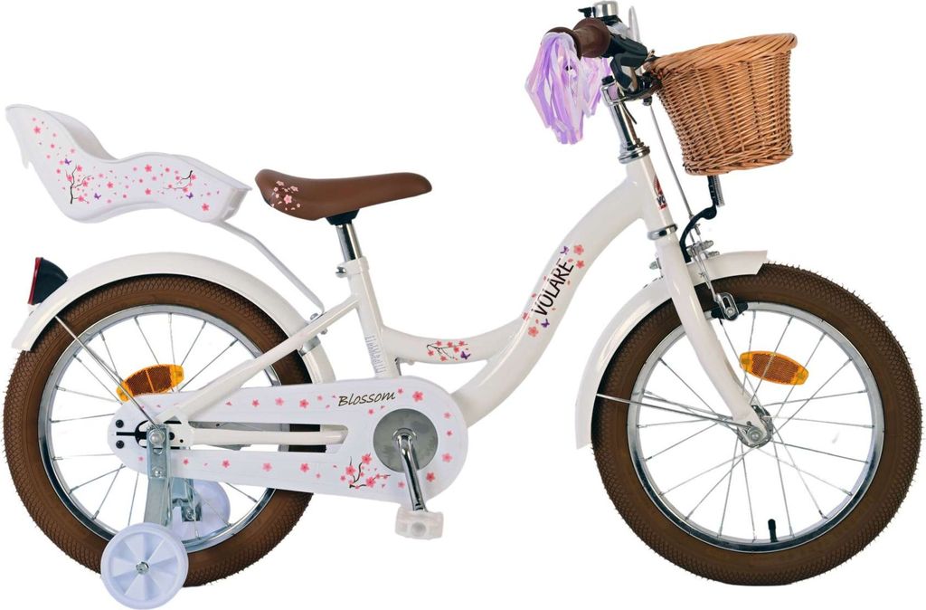 VOLARE Kinderfahrrad Blossom  16  Zoll, weiß Produktbild 