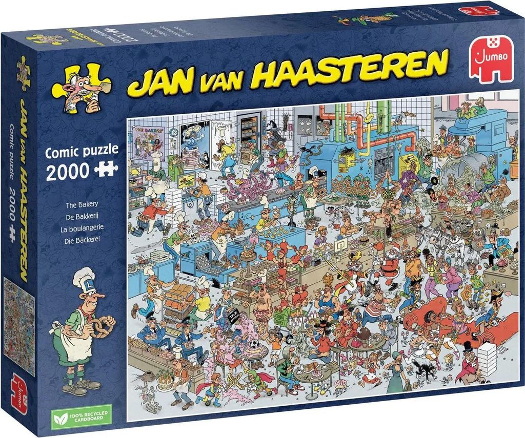 Jan van Haasteren 1110100311, 2000 szt., Humor, 12 lat(a) Zdjęcie produktu 