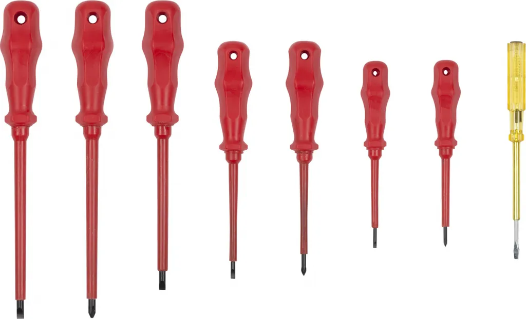 Kit 8 Cacciaviti Professionali 1000V per Elettronica e Fai-da-te