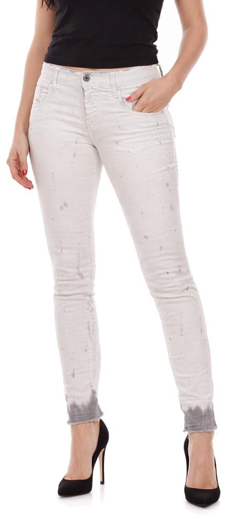 Diesel Grupee Ankle-C1 0860B Damen Jeans Hose Slim Skinny