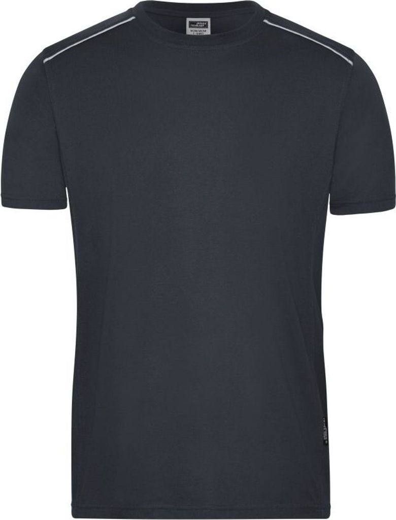 Men's Workwear T-Shirt - SOLID - carbon, Gr. XL