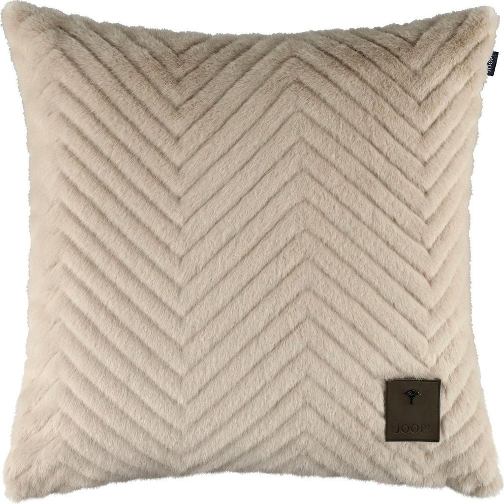 Kissenhülle - 45 x 45 cm - Beige - Polyester - mit Produktbild 