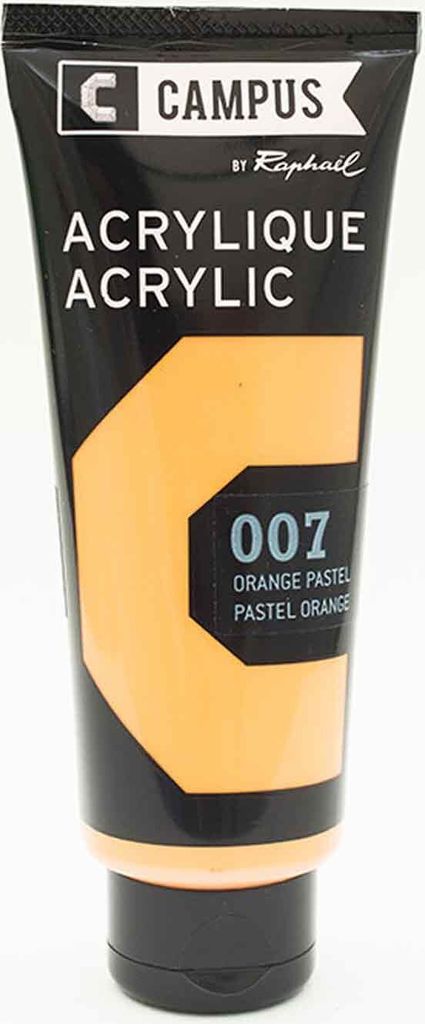 Acrylfarbe 100 ml - Pastellorange Nr. 007 Produktbild 