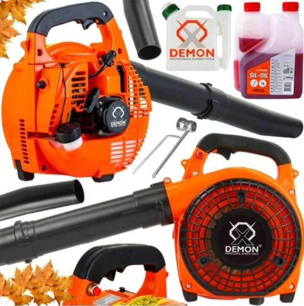 DEMON Benzin Laubbläser 0,75kW 6500 rpm 2-Takt-Motor Produktbild 