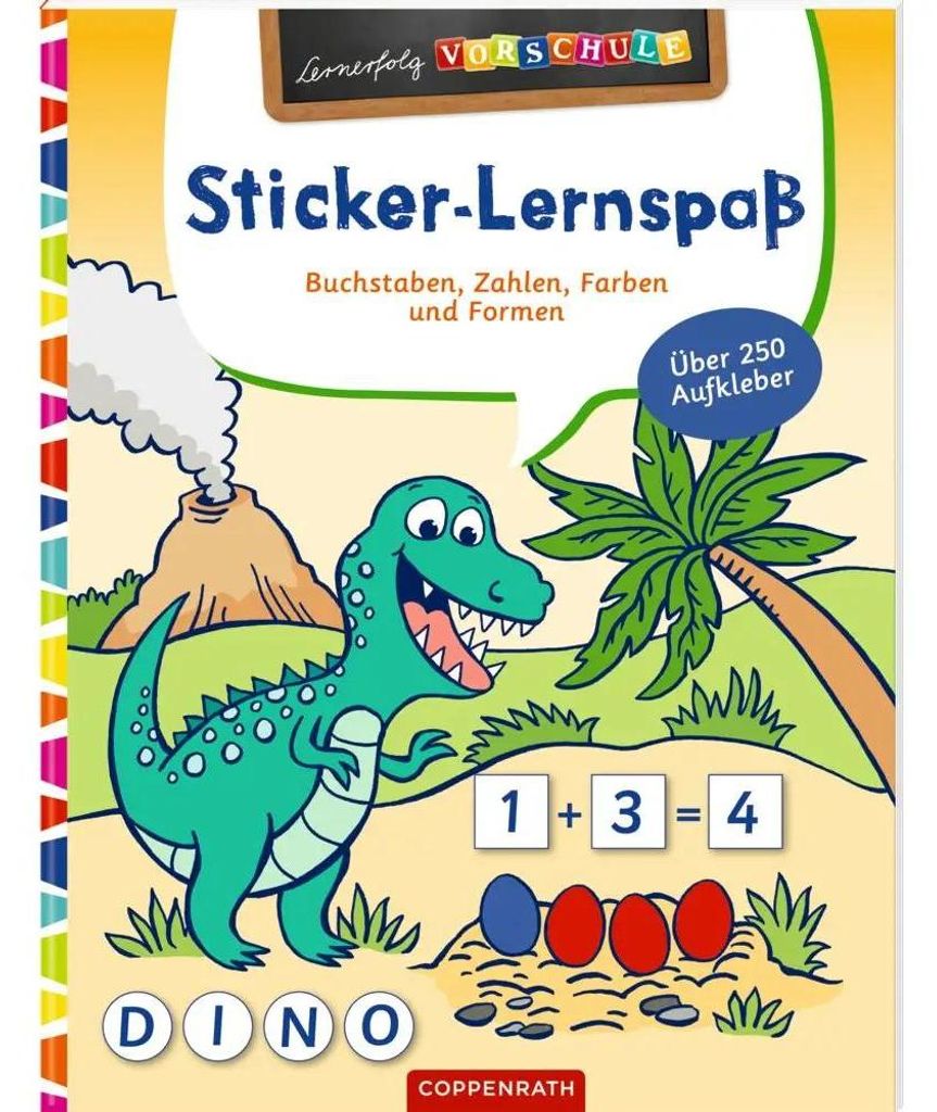 Sticker-Lernspaß (Dinosaurier)