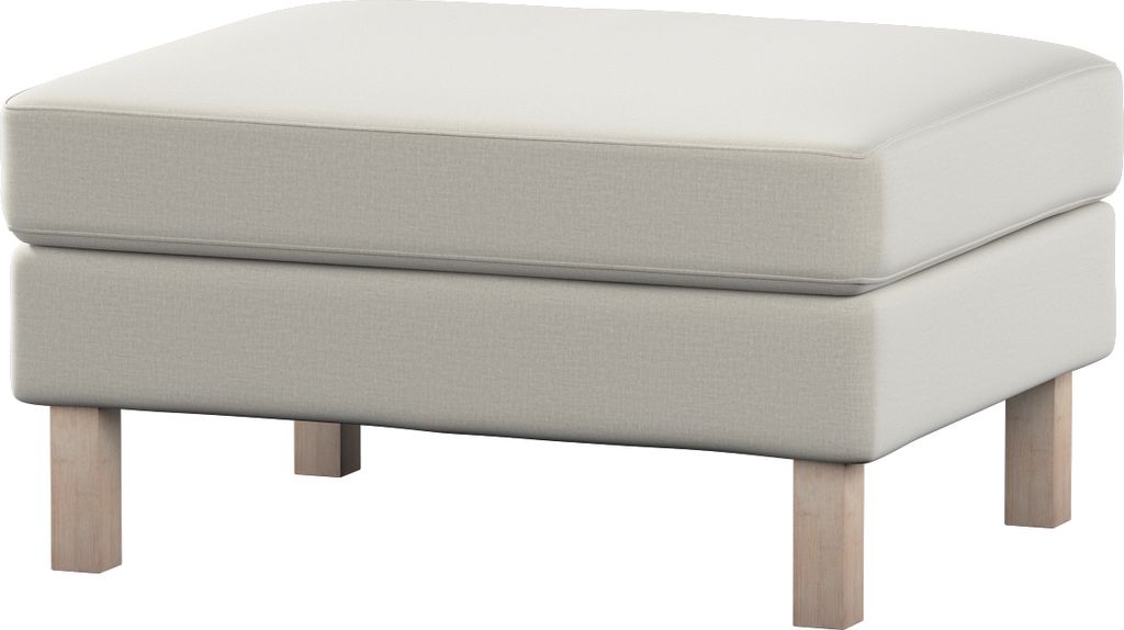 Dekoria Bezug für Karlstad Hocker, grau, Husse, Karstadt Hocker