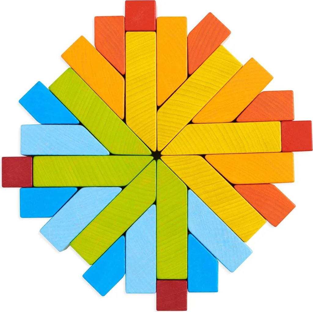 Jeu de construction en bois 3D Creative Stones Haba pour enfant de 2 ans - 4