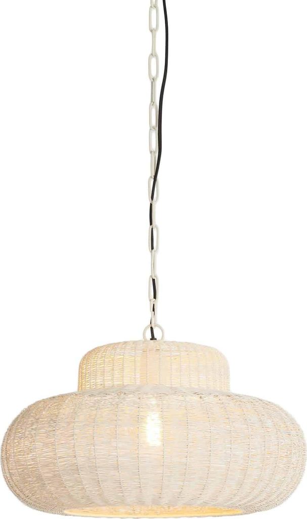 Light & Living - hängeleuchte - Piedra - natürlich - metall - E27 - 2988443